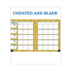 Carson-Dellosa 11 in. x 8.5 in. 2-Page Spread (7 Subjects) Weekly/Monthly Teacher Planner - Multicolor Cover
