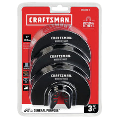 Craftsman (3/Pack) Bi-Metal Oscillating Tool Blade