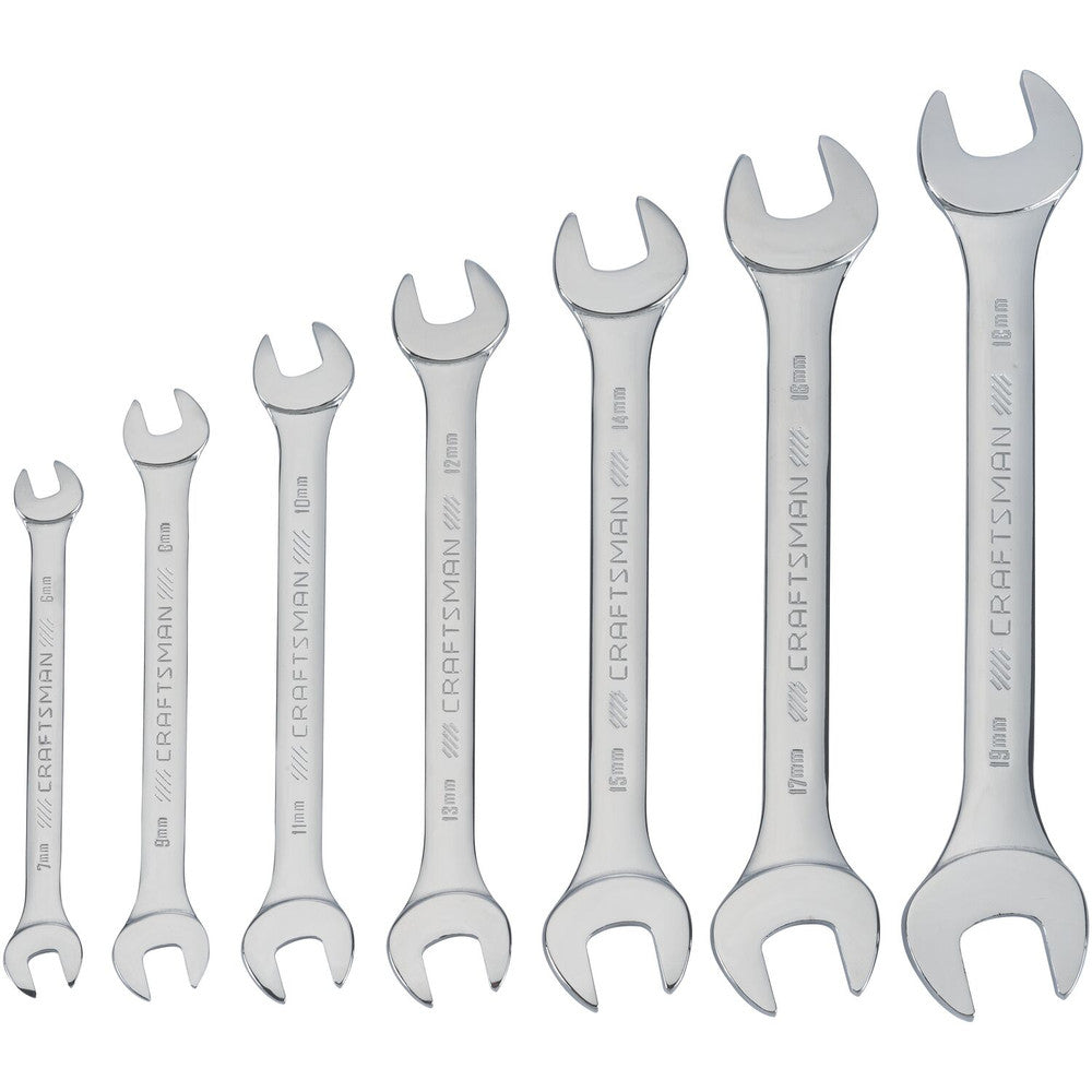 Craftsman Metric Standard Open End Wrench Set (7-Piece)