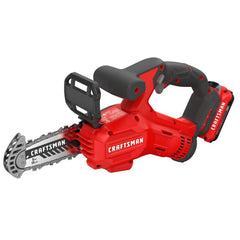 Factory Reconditioned Craftsman CMCCS320D1R V20 Brushed Lithium-Ion Cordless Pruning Chainsaw Kit (2 Ah)