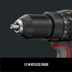 Factory Reconditioned Craftsman 20V Variable Speed Lithium-Ion 1/2 in. Cordless Drill Driver Kit (1.3 Ah)