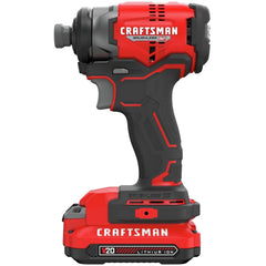Factory Reconditioned Craftsman V20 BRUSHLESS RP Lithium-Ion 1/4 in. Cordless Impact Driver Kit (1.5 Ah)