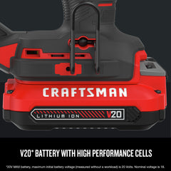 Factory Reconditioned Craftsman 20V Lithium-Ion 18 Gauge Cordless Brad Nailer Kit (1.5 Ah)