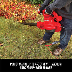 Factory Reconditioned Craftsman 12 Amp Corded Blower/Vacuum/Mulcher Kit