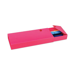 C-Line 2.88 in. x 0.6 in. x 9.5 in. to 11.43 in. Slider Pencil Case - Assorted Colors (24/Carton)