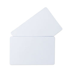 C-Line 3.38 in. x 2.13 in. PVC ID Badge Card - White (100/Pack)