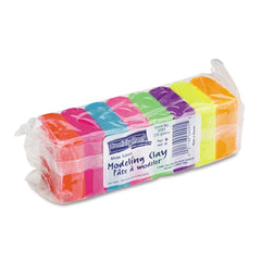 Creativity Street 220 g Modeling Clay Assortment - Assorted Neon (1/Pack)