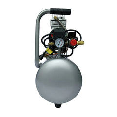 California Air Tools 1 HP 8 Gallon Ultra Quiet and Oil-Free Aluminum Tank Wheelbarrow Air Compressor