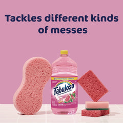 Fabuloso 61038631 Colgate 56 oz. Bottle Multi-Use Cleaner - Watermelon Scent