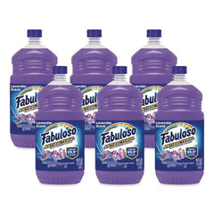 Fabuloso MX07172A 48 oz. Bottle Antibacterial Multi-Purpose Cleaner - Lavender Scent (6/Carton)