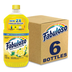 Fabuloso 56 oz. Bottle Multi-Use Cleaner - Refreshing Lemon Scent (6/Carton)