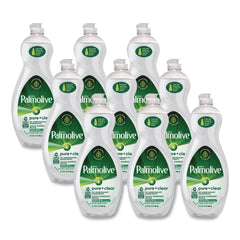 Palmolive 32.5 oz. Bottle Pure plus Clear Dishwashing Liquid - Spring Fresh (9/Carton)