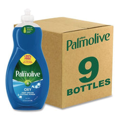 Ultra Palmolive US04273A 32 oz. Bottle Oxy Dishwashing Liquid - Fresh Scent (9/Carton)