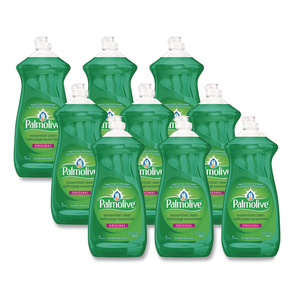 Palmolive 28 oz. Bottle Dish Soap Liquid - Fresh Scent (9/Carton)