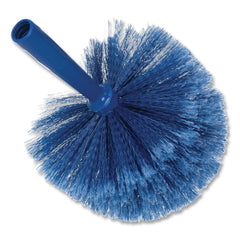 Carlisle Flo-Pac 7 in. Round Duster with Soft Flagged PVC Bristles - Blue (1-Dozen)