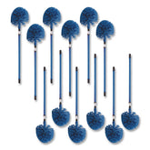 Carlisle 1 in. x 34 in. Metal Telescopic Handle - Blue (12/Carton)