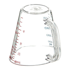 Carlisle 4314207 1 Pint Commercial Plastic Measuring Cup - Clear