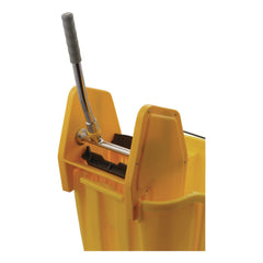 Carlisle 35 qt OmniFit Mop Bucket with Down Press Wringer - Yellow