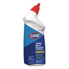Clorox 24 oz. Bottle Toilet Bowl Cleaner with Bleach - Fresh Scent (12/Carton)