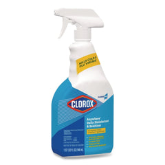 Clorox 01698 32 oz. Spray Bottle Anywhere Daily Disinfectant and Sanitizer (12/Carton)