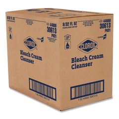 Clorox 30613 32 oz. Fresh Scent Bleach Cream Cleanser (8/Carton)