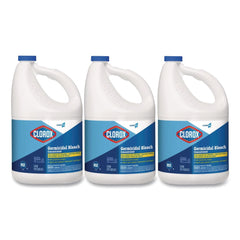 Clorox 121 oz. Bottle Regular Concentrated Germicidal Bleach (3/Carton)