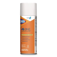 Clorox 31043 14 oz. Citrus 4-in-1 Disinfectant and Sanitizer Aerosol Spray (12/Carton)