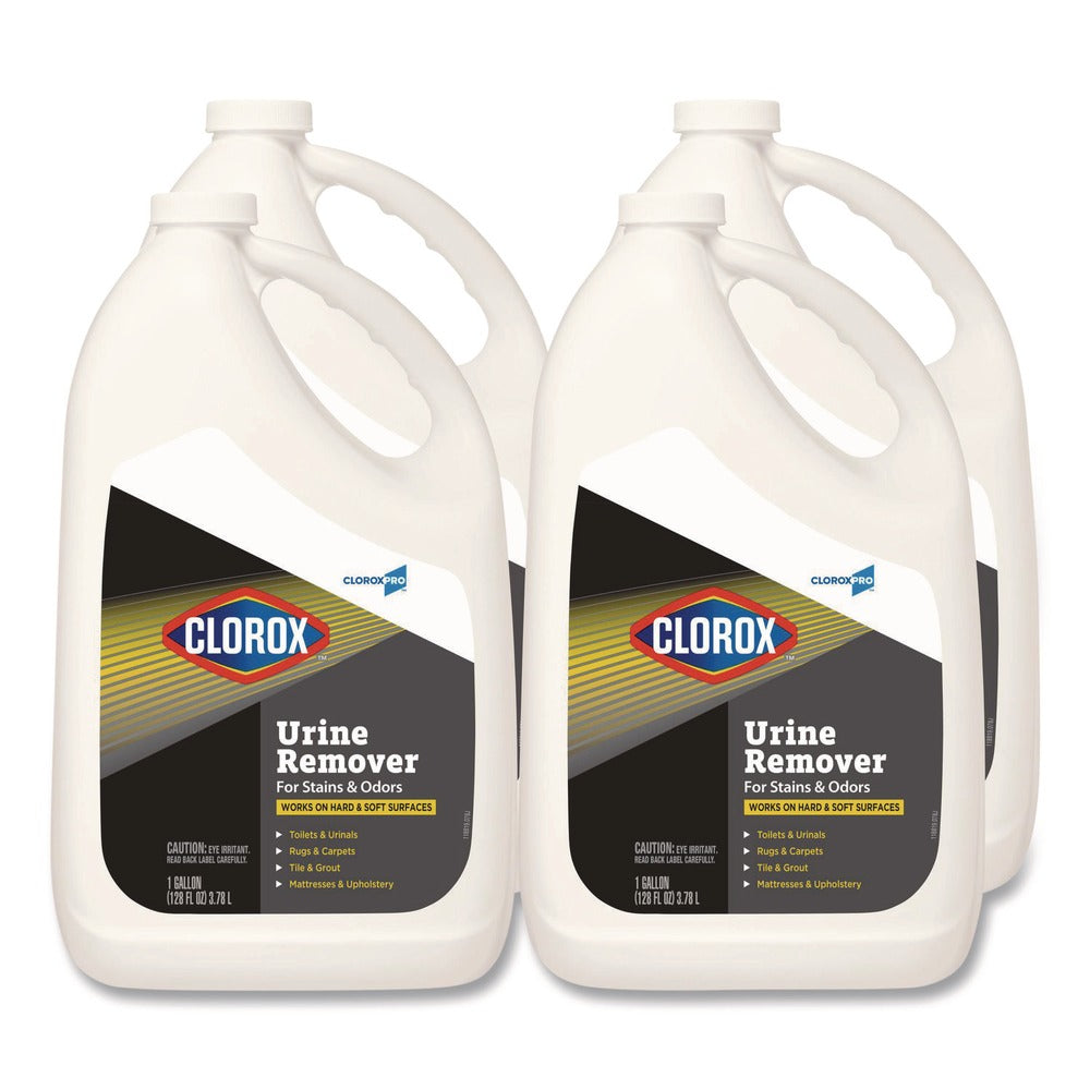 Clorox 128 oz. Refill Bottle CloroxPro Urine Remover for Stains and Odors (4/Carton)