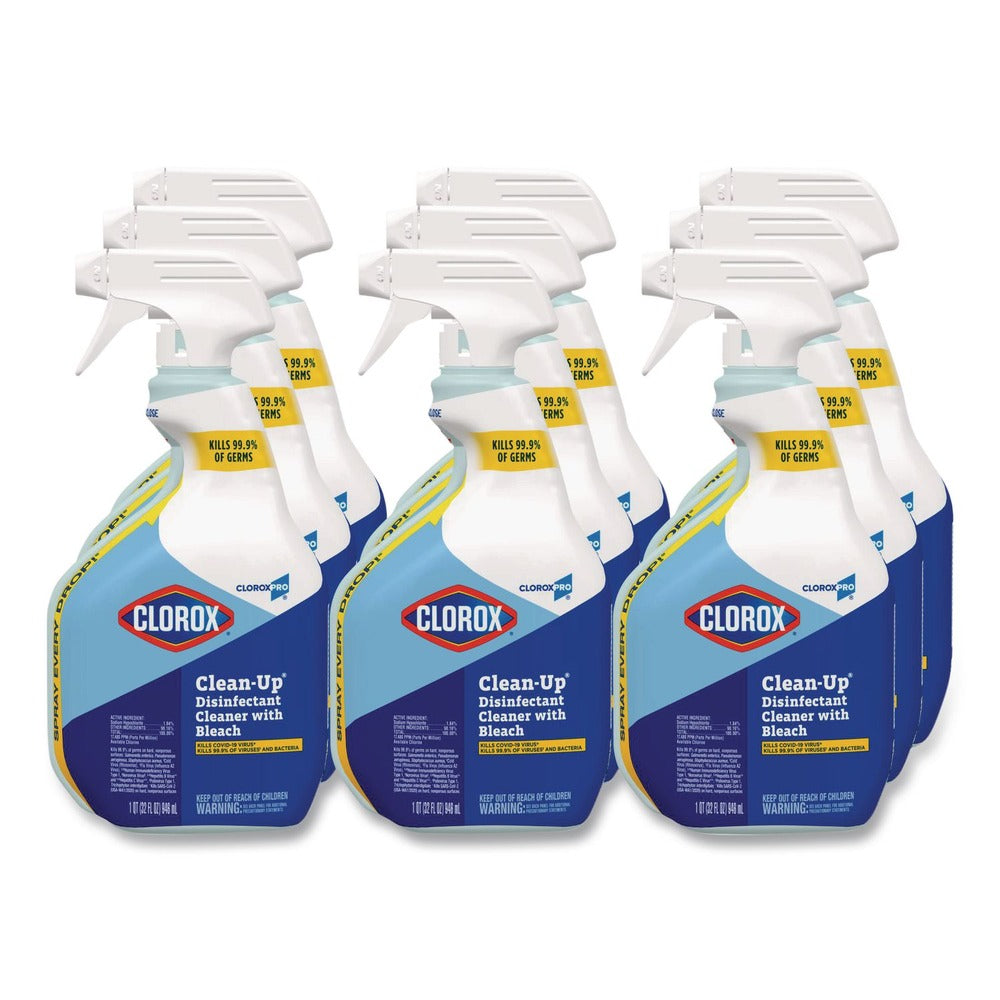 Clorox 32 oz. Clean-Up Disinfectant Cleaner with Bleach (9/Carton)
