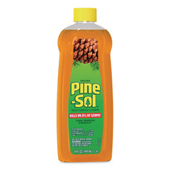 Pine-Sol 14 oz. Bottle Multi-Surface Concentrated Disinfectant Cleaner - Pine Scent (12/Carton)