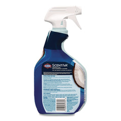 Clorox Scentiva 32 oz Disinfecting Multi-Surface Cleaner - Coconut and Waterlily Scent (9/Carton)
