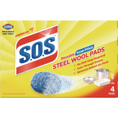 S.O.S. Steel Wool Soap Pad (24/Carton)