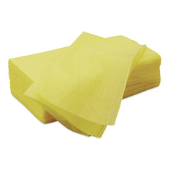 Chix 24 in. x 24 in. Masslinn Dust Cloths - Yellow (50/Bag 2 Bags/Carton)