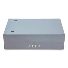 CONTROLTEK 7.75 in. x 3.25 in. x 11.5 in. 28-Key Combination Lockable Key Cabinet - Gray