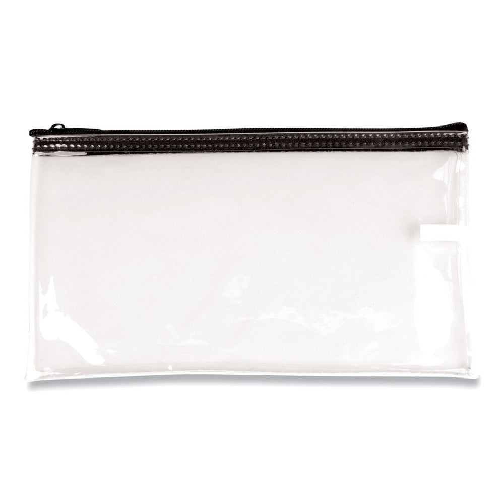 CONTROLTEK 11 in. x 6 in. Vinyl Multipurpose Zipper Bags - Clear