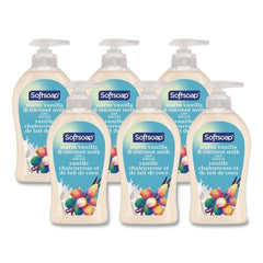 Softsoap 11.25 oz Liquid Hand Soap Pumps - Vanilla and Coconut (6/Carton)