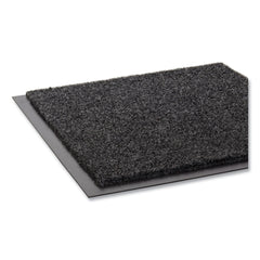 Crown EcoStep 36 in. x 48 in. Rectangular Wiper Mat - Charcoal