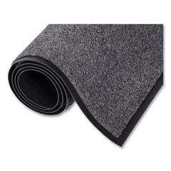 Crown EcoStep 36 in. x 48 in. Rectangular Wiper Mat - Charcoal