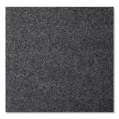 Crown EcoStep 36 in. x 48 in. Rectangular Wiper Mat - Charcoal