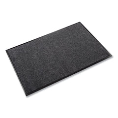Crown EcoStep 48 in. x 96 in. Rectangular Wiper Mat - Charcoal