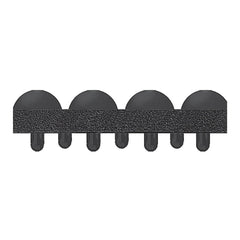 Crown 36 in. x 48 in. Yoga-Flex Anti-Fatigue Mat - Black