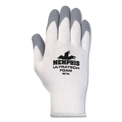 MCR Safety Safety Ultra Tech Foam Nitrile Gloves - X-Large/White/Gray (1-Pair)