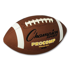 Champion Sports Pro Composite Football - Brown/Official Size