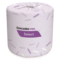 Cascades PRO 4 in. x 3.25 in. 2-Ply Select Standard Bath Tissue - White (48/Carton)