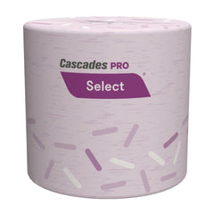 Cascades PRO 1-Ply Septic Safe Select Standard Bath Tissue - White (96 Rolls/Carton)