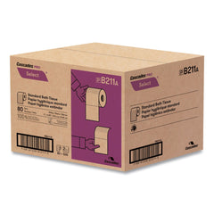 Cascades PRO 2-Ply Septic Safe Select Standard Bath Tissue - White (80 Rolls/Carton)
