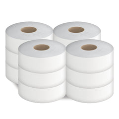 Cascades PRO B230 3.3 in. x 750 ft. 2-Ply Septic Safe Select Jumbo Bath Tissue - White (12/Carton)