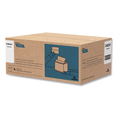 Cascades PRO C402 6.1 in. x 8.16 in. x 6.3 in. Tandem Tabletop Napkin Dispenser - Gray (4/Carton)
