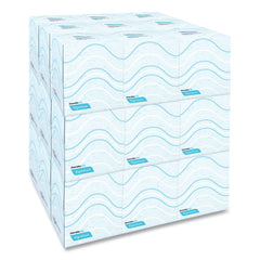 Cascades PRO 2-Ply Cube Box Signature Facial Tissue - White (36 Boxes/Carton)