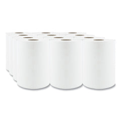 Cascades PRO 7.88 in. x 350 ft. 1-Ply Select Roll Paper Towels - White (12 Rolls/Carton)